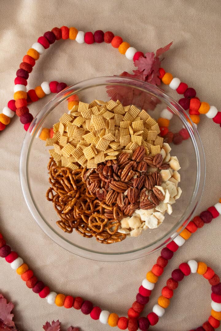 Sweet and Salty Fall Snack Mix | Plan. Eat. Post. Repeat.